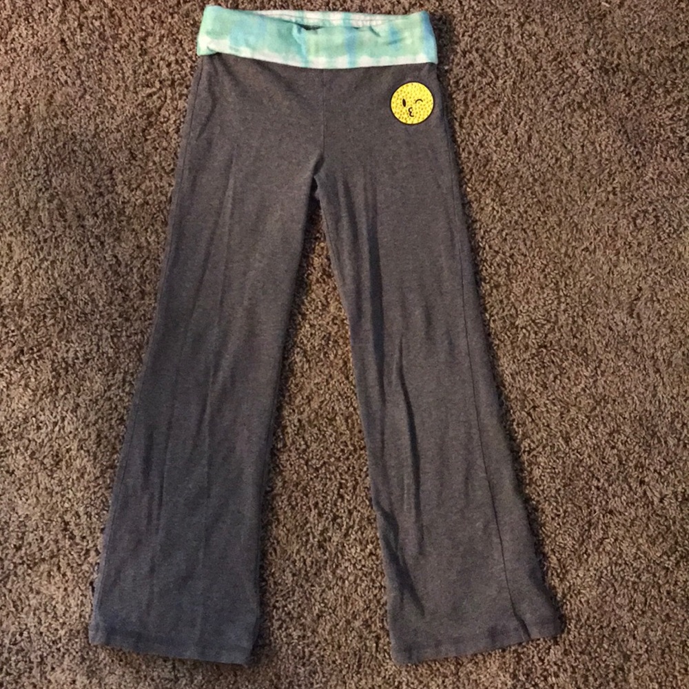 JUSTICE SIZE 6 YOGA PANTS